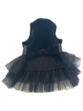 Load image into Gallery viewer, Holiday Party Girl Tutu, Black Velvet