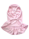 Load image into Gallery viewer, Velour Dress with Pink Bow and Pearls