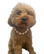 Pink Crystal Rhinestone Dog Necklace