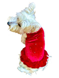 Load image into Gallery viewer, Twinkle Dog Tutu, Red Velvet