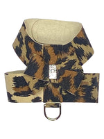 Hollywood Bow Dog Harness, Leopard