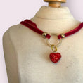Load image into Gallery viewer, My Sweet Petite – Luxury Velvet Rope Dog Collar Necklace