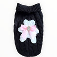 Load image into Gallery viewer, My Fuzzy Bear Bow Knit Dog Sweater