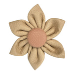 Blushing Sands - Leather Bow Tie