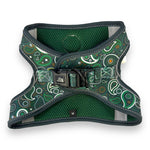 Green Paisley - Step-in Harness