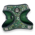 Load image into Gallery viewer, Green Paisley - Step-in Harness