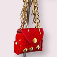 Load image into Gallery viewer, Rock and Roll Leatherette Dog Pick Up Bag Holder