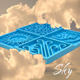 Load image into Gallery viewer, Sky eMat - Enrichment Lick Mat for Dogs and Cats | Celestial Design | SodaPup