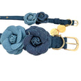 Load image into Gallery viewer, Denim Rose Collar
