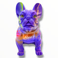 Load image into Gallery viewer, French Bulldog Sculpture KING Graffiti Edition - graffiti king french bulldog sculpture, luxury sculpture, product image 1