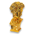 Load image into Gallery viewer, Giuliano de' Medici Sculpture - Gold Chrome Edition - gold chrome giuliano de medici sculpture, luxury bust, product image 3