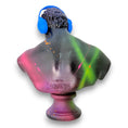 Load image into Gallery viewer, DJ Hercules KING Sculpture - Blue Headphones Pop Art Bust - pop art blue headphones dj hercules king sculpture, luxury…