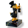 Load image into Gallery viewer, Scrooge McDuck Champagne Sculpture - Gold Chrome Celebration Edition - gold chrome celebration scrooge mcduck champagne…