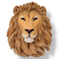 Load image into Gallery viewer, Lion Head Wall Sculpture - Statement Wall Art Decor - lion head wall sculpture, luxury wall art, product image 1
