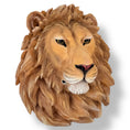 Load image into Gallery viewer, Lion Head Wall Sculpture - Statement Wall Art Decor - lion head wall sculpture, luxury wall art, product image 3