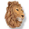 Load image into Gallery viewer, Lion Head Wall Sculpture - Statement Wall Art Decor - lion head wall sculpture, luxury wall art, product image 4