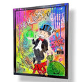 Load image into Gallery viewer, And Iconic Love and Money Graffiti Canvas Wall Art