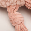 Load image into Gallery viewer, Penelope Pig HuggleFleece® FlufferKnottie™ Plush Dog Toy - image 7