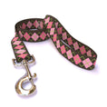 Load image into Gallery viewer, Pink Argyle Dog Leash