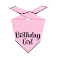Load image into Gallery viewer, Pink Birthday Girl Dog & Cat Bandana