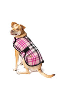 Load image into Gallery viewer, Pink Plaid Blanket Dog Coat