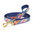 Load image into Gallery viewer, Up Country Pink Madras Cast Brass Dog Leash