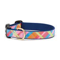 Load image into Gallery viewer, Pink Madras Dog Collar