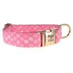 Pink Polka Dot Collar