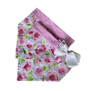 Rose Bandana Dog Collar With Bow