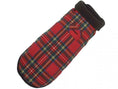 Load image into Gallery viewer, Up Country Red Plaid Fleece Lined Coat Pet Accessory