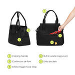 DESTINATION DOG TOTE - BLACK.