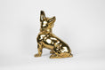 Load image into Gallery viewer, French Bulldog or "Frenchie" Dog Sculpture in Brass