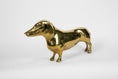 Load image into Gallery viewer, Dachshund Sculpture in Brass