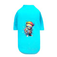 Load image into Gallery viewer, Hello Doggie Punk Brats Dog Tee Faux Fur Cotton Dog T - Shirt