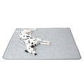 Load image into Gallery viewer, PupChill™ Cooling Bolster Dog Bed + Waterproof Blanket Bundle - Arctic Grey