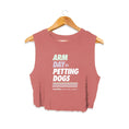 Load image into Gallery viewer, Arm Day Crop Top | Gift for Dog Lovers & Dog Moms