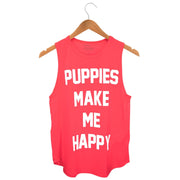 Puppies Make Me Happy |  Women's Sleeveless Tank