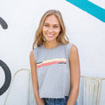 Load image into Gallery viewer, Puppies Fitness Stripes | Crop Top