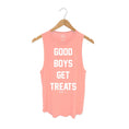 Load image into Gallery viewer, Good Boys Get Treats Women's Tank Top | Gift for Dog Moms | Made in USA