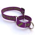Load image into Gallery viewer, Personalized Solid Colored Martingale Collar