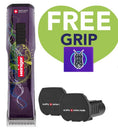 Load image into Gallery viewer, Purple Saphir Cordless Clipper Two Batteries with Free Grip by Heiniger