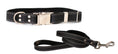 Load image into Gallery viewer, Quick-Release Style Leather Collar and Leash Set