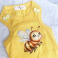 Load image into Gallery viewer, Hello Doggie Queen Bee Faux Fur Cotton Handmade Handmade in the USA Dress