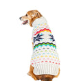 Load image into Gallery viewer, Rainbow Snowflake Dog Sweater