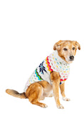 Load image into Gallery viewer, Rainbow Snowflake Dog Sweater