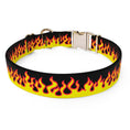 Load image into Gallery viewer, Red Flames Dog Collar