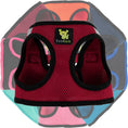 Load image into Gallery viewer, EcoBark Step In Dog Harness - XXXS to Small Breeds- Reflective Soft Mesh Harness for Teacup, Small Dogs and Puppies / Burgundy