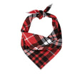 Load image into Gallery viewer, Red Tartan Luxe Plaid Dog Bandana