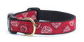 Load image into Gallery viewer, Red Bandana Dog Collar