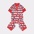 Load image into Gallery viewer, Americana Stars & Stripes Dog PJs